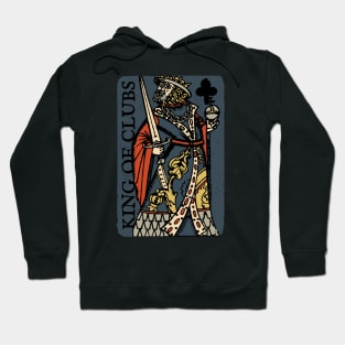 Character of Playing Card King of Clubs Hoodie